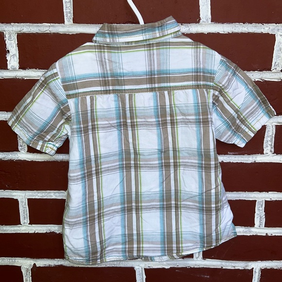 Mexx | plaid button Down shirt sleeve shirt | size 24-30m - Picture 2 of 5
